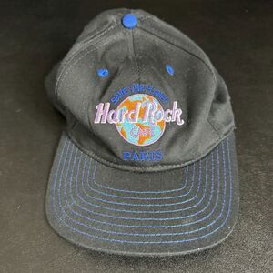 Hardrock Cafe Paris Unisex Baseball Cap‎ Black Snapback Hat